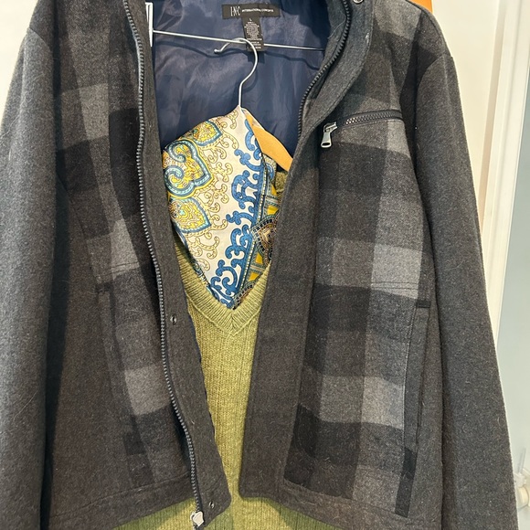 Wool Bomber Check Warm - Picture 6 of 8